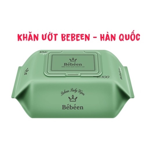( CHÍNH HÃNG ) Khăn giấy ướt HÀN QUỐC cao cấp 100 tờ KHÔNG MÙI BEBEEN LIGHT nhập khẩu tốt hơn PHÚ ĐẠT