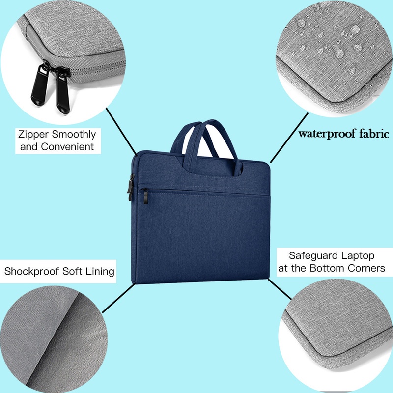 Túi Đựng Laptop Chống Thấm Nước Mới Cho Mac-book Air Pro 13.6 13.3 2022 M2 M1 A2179 A2442