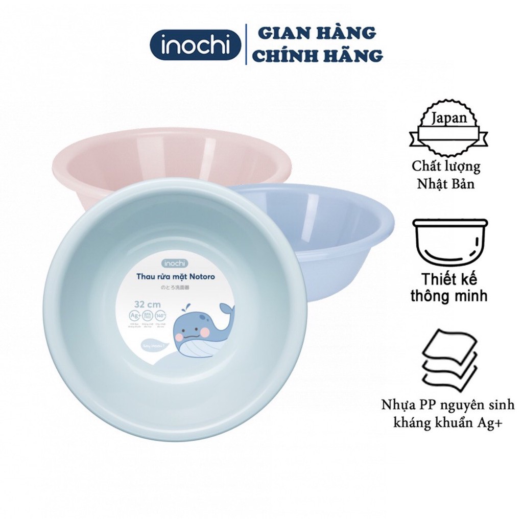 Chậu rửa mặt Nhật Notoro Inochi HÀNG CHÍNH HÃNG  Chậu rửa mặt Nhật Notoro Inochi đường kính 21, 27, 32cm