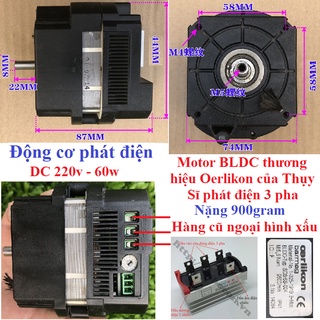 Động cơ từ Brushless phát điện