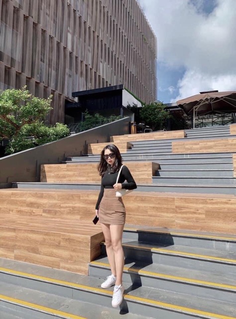 [ Mã FAMAYWA giảm 10K đơn 50K] Chân Váy Cạp Siêu Cao 2 Túi Nắp | BigBuy360 - bigbuy360.vn