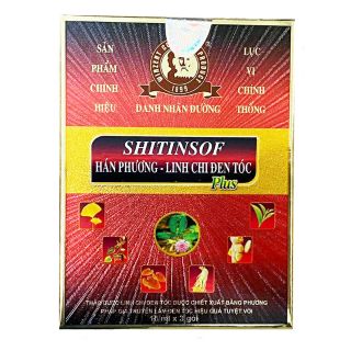 Dầu Gội Đen Tóc Shitinsof Hán Phương Linh Chi Hộp 3 Gói