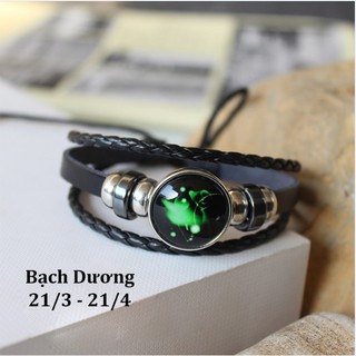 Vòng tay nam nữ 12 chòm sao  Aries (Sao Bạch Dương) 21/03 - 20/04