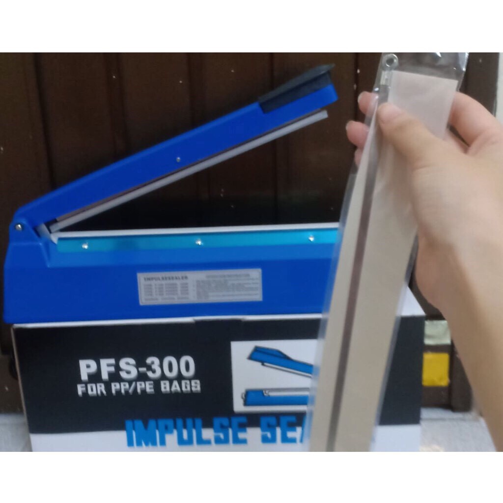 [GIẢM GIÁ] Máy hàn miệng túi Impulse Sealer PFS 300 (300mm),Máy hàn miệng túi bằng tay PFS300 - 30cm