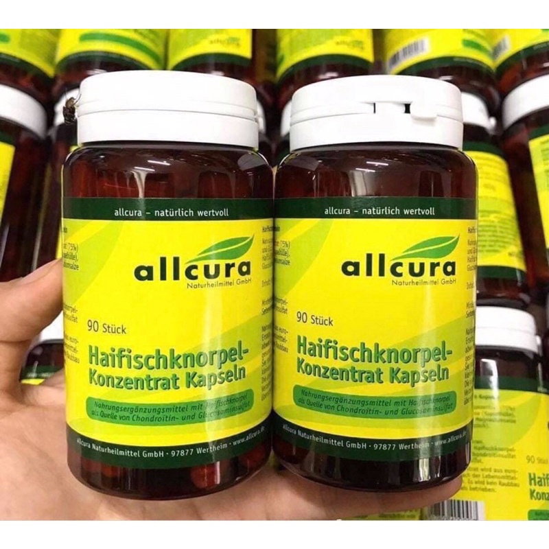 Viên uống sụn vi cá mập allcura  hàng Đức 90v