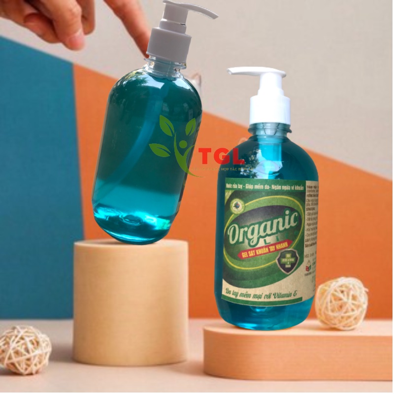 Nước Rửa Tay ORGANIC - Da Tay Mềm Mại Với Vitamin E - Chai 500ml | BigBuy360 - bigbuy360.vn
