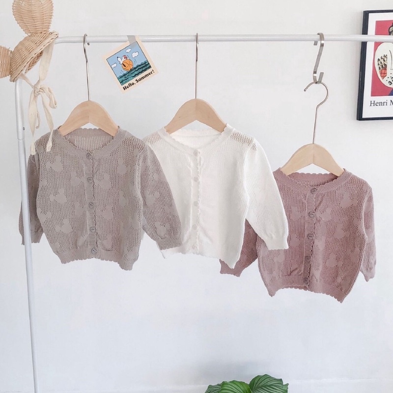 áo khoác len chất dệt kim không tơi xù