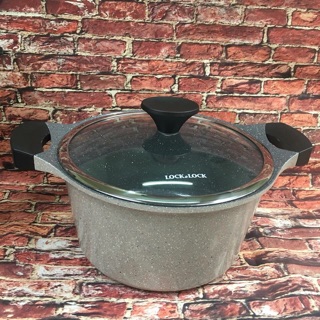 NỒI ĐÁ CAO CẤP 24CM LOCKnLOCK STONE LCA6244D