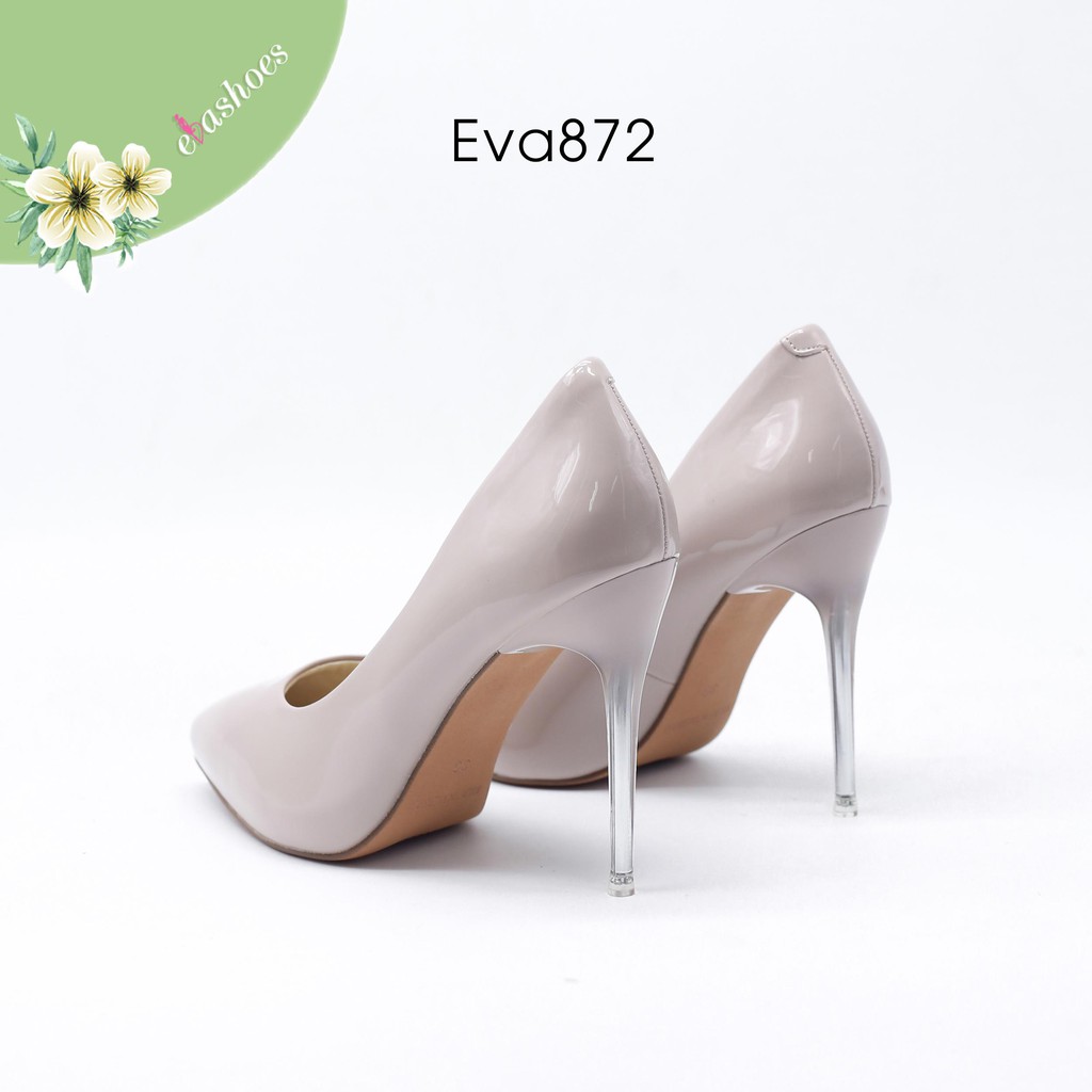 Giày Cao Gót Nữ Da Bóng Đế 9cm Evashoes - EVA872