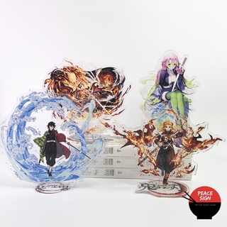 Mô hình nhân vật Standee Kimetsu no Yaiba Thanh gươm diệt quỷ Tượng Acrylic Anime mica trang trí trưng bày mô hình