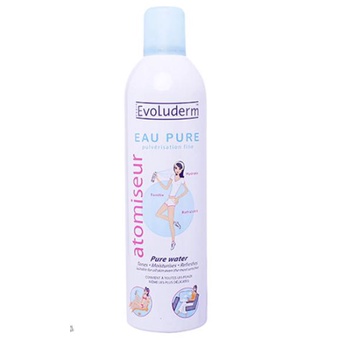 Xịt khoáng cấp ẩm làm dịu da Evoluderm 400ml