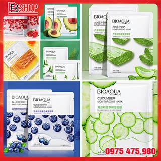 Mặt nạ dưỡng da bioaqua trái cây cấp ẩm se khít lỗ chân lông sáng đều màu da
