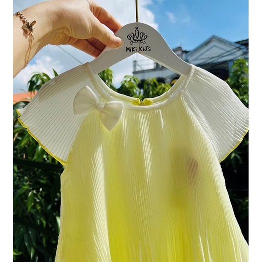 Đầm Elsa Cho Bé Gái , Váy Dập Ly Tùng Xòe, Chất Vải Cao Cấp- Trang 25 Kids - k179