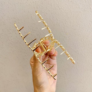 Kẹp Tóc Kim Loại Hình Lá, Nơ, Hình Học Cách Điệu – Phụ Kiện Tóc Thời Trang Nữ