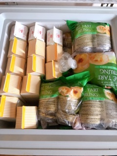 COMBO TART TRỨNG PHOMAI ( Đế bánh tart + kem trứng phomai)