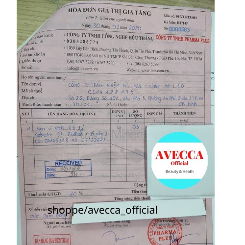 Men Vi Sinh Lợi Khuẩn Trace Minerals Probiotic 55 Billion 0304510 | BigBuy360 - bigbuy360.vn