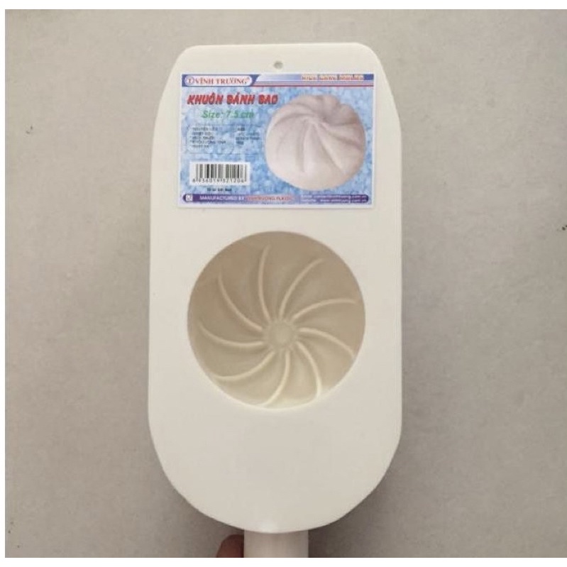 Khuôn bánh bao 8cm nhựa Vĩnh Trường Việt Nam 🇻🇳
