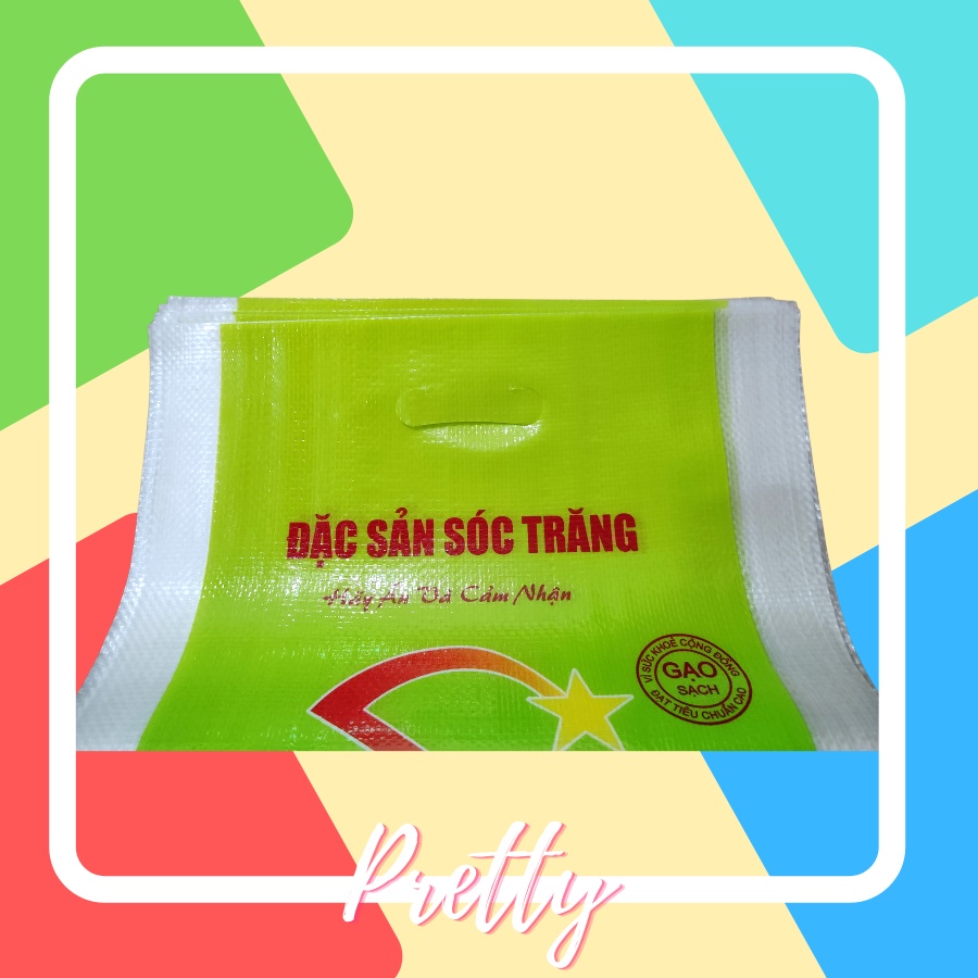Túi đựng gạo ⭐FREE SHIP⭐ ST25 PP  màu sắc chi tiết đẹp dày chắc chắn