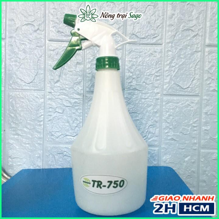 Bình Tưới Cây Bóp Tay DUDACO 750ml, Nhựa Tốt - Nông Trại Sago