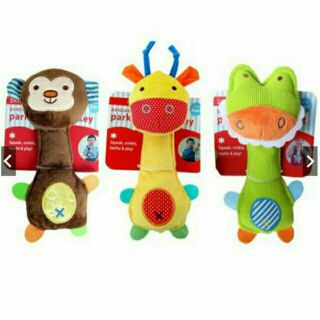 Đồ chơi tập cầm nắm thú bóp chút chít cho bé