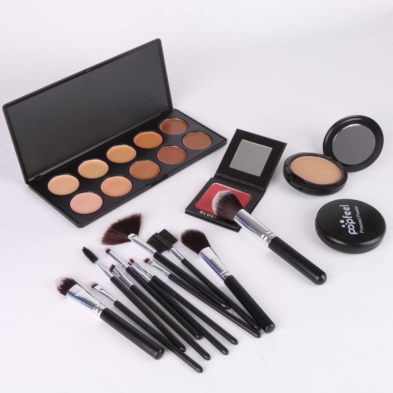 Set 12 Cọ Trang Điểm Chuyên Nghiệp