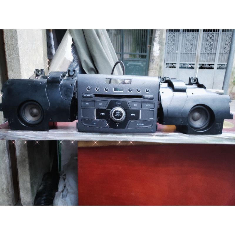 Đầu phát nhạc AUX USB RADIO CD MP3 tháo xe HONDA CRV 2012 13 2014 .