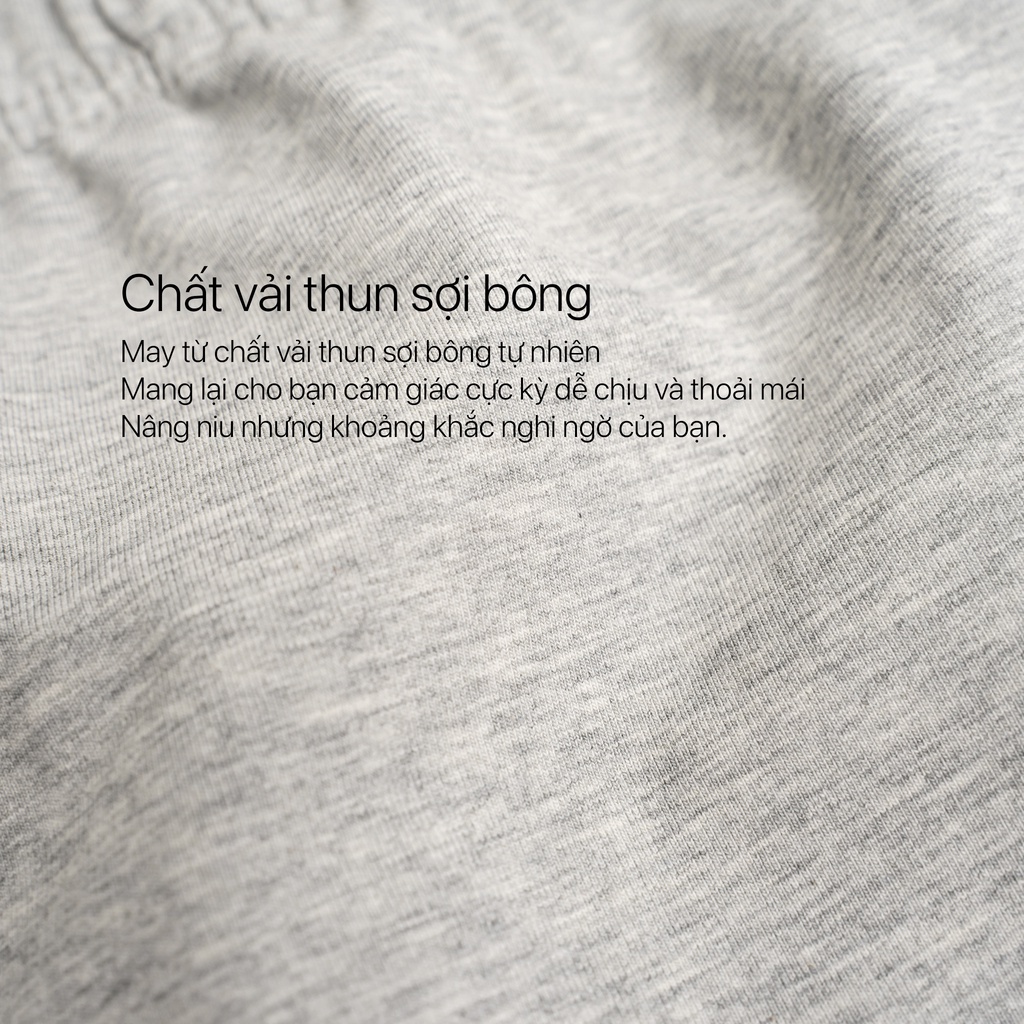 Quần đùi nam BAMIHOME mặc nhà phong cách Unisex chất thun cotton cao cấp form Slim Fit QT4C01