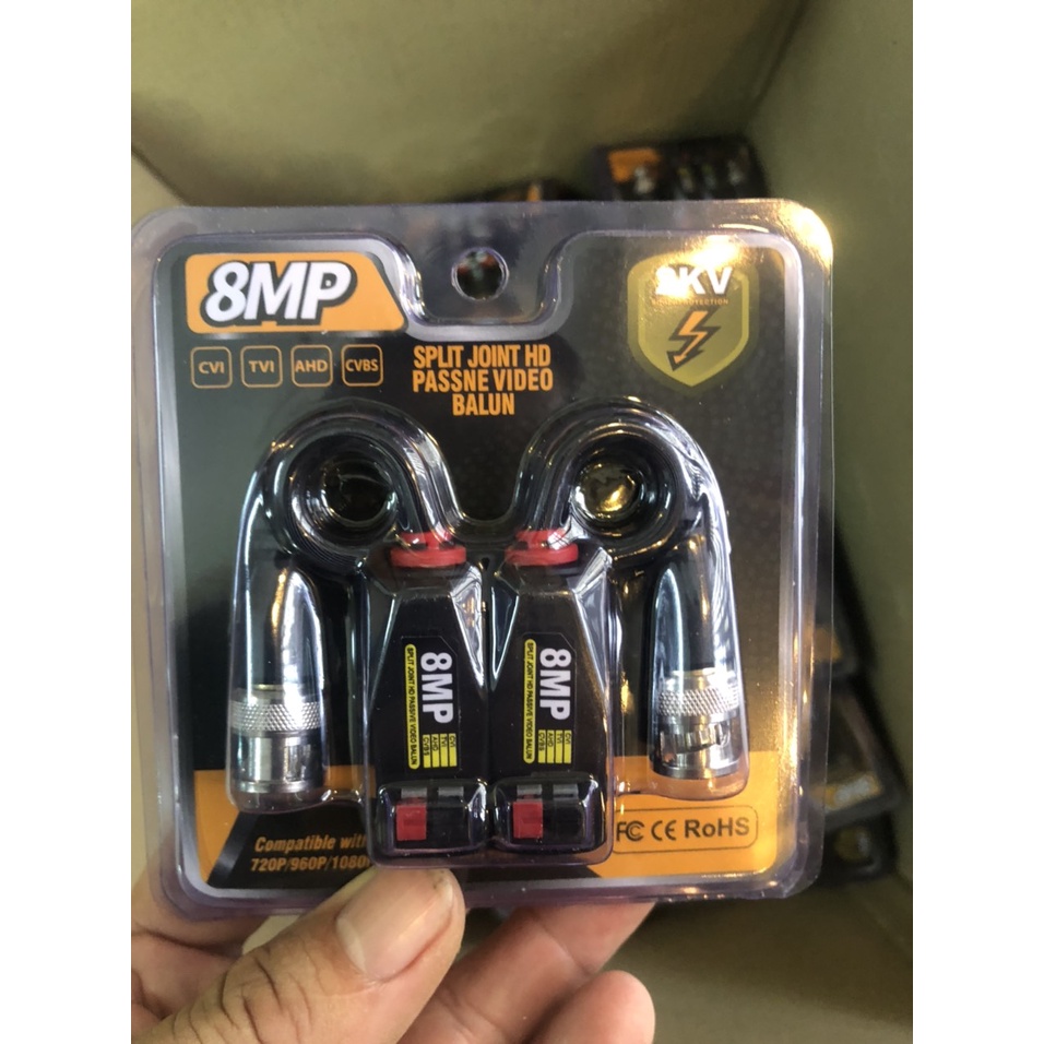 Video Balun 8MP Có Khả Năng Chống Sét Lan Truyền Qua Đường Tín Hiệu loại tốt