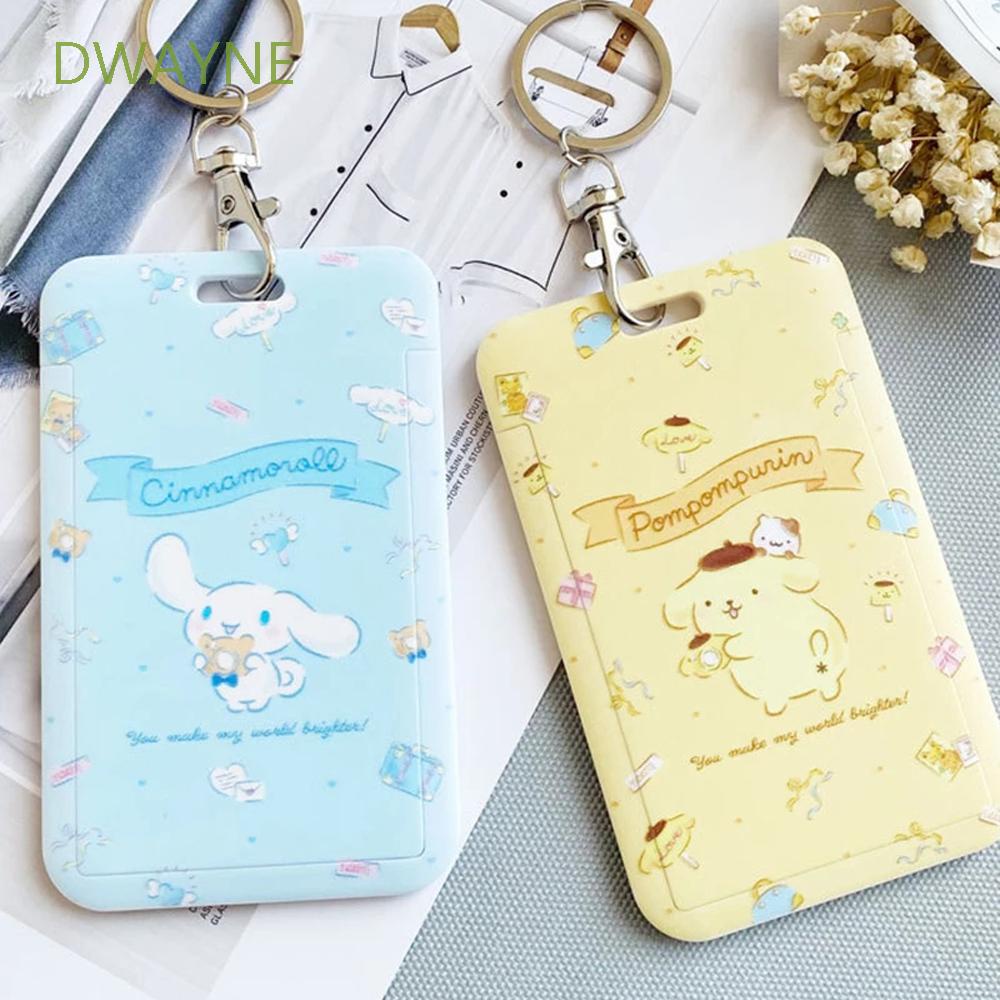 Bao đựng thẻ ID họa tiết hoạt hình dễ thương tiện dụng cho nam và nữ