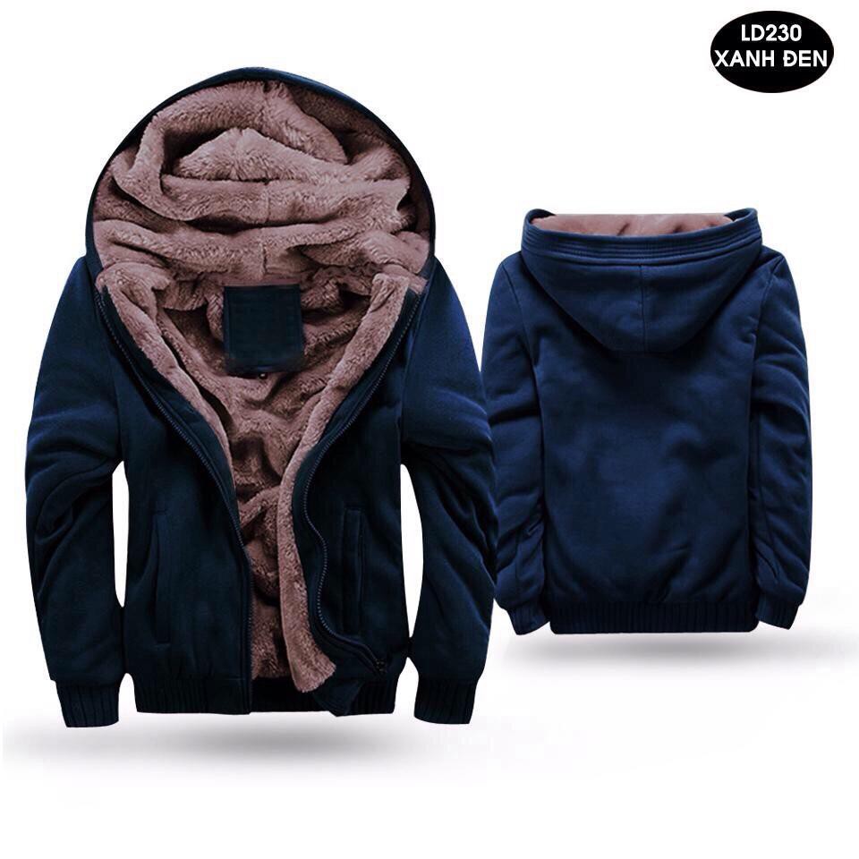 Aó Khoác Nỉ Lót Lông Mùa Đông Không Lạnh TT22 | BigBuy360 - bigbuy360.vn