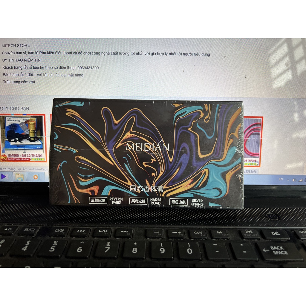 Nước hoa khô nam tính combo 3 mùi chính hãng Median lưu hương 12 tiếng