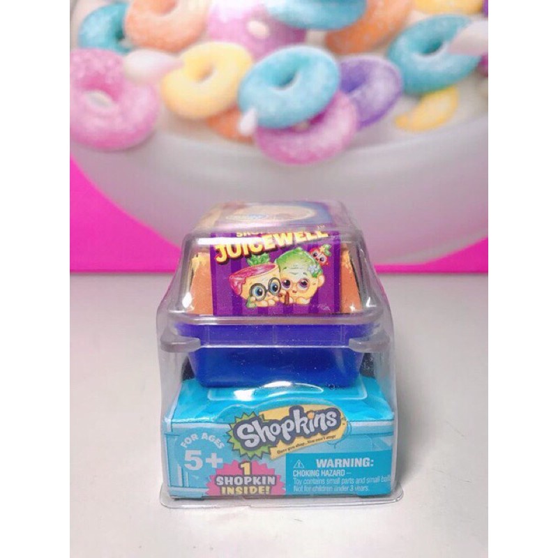 Set 5 mẫu shopkins Read Mini không trùng
