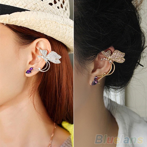 Khuyên tai nữ trang trí hình độc đáo đẹp mắt