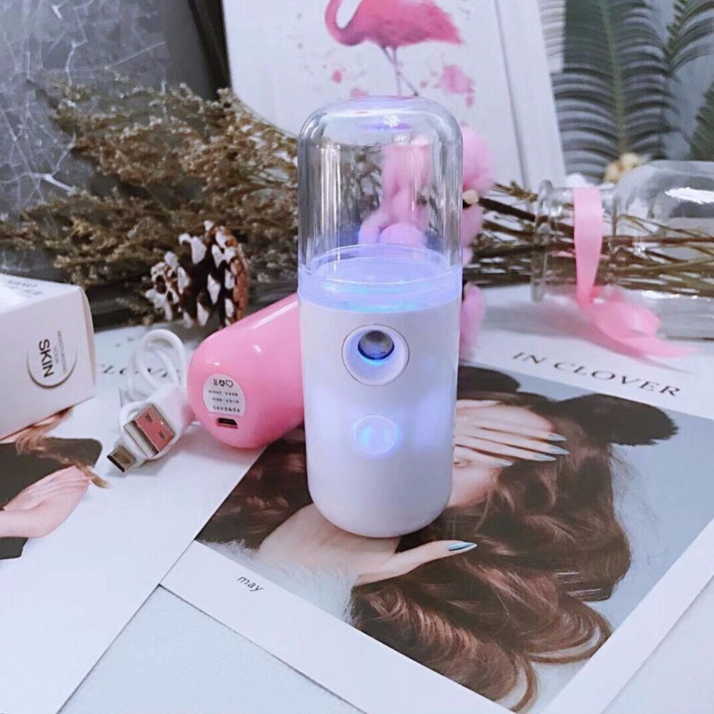 [RẺ VÔ ĐỊCH] Máy phun sương cầm tay xịt khoáng mini Nano cấp ẩm dưỡng da bổ sung nước | BigBuy360 - bigbuy360.vn