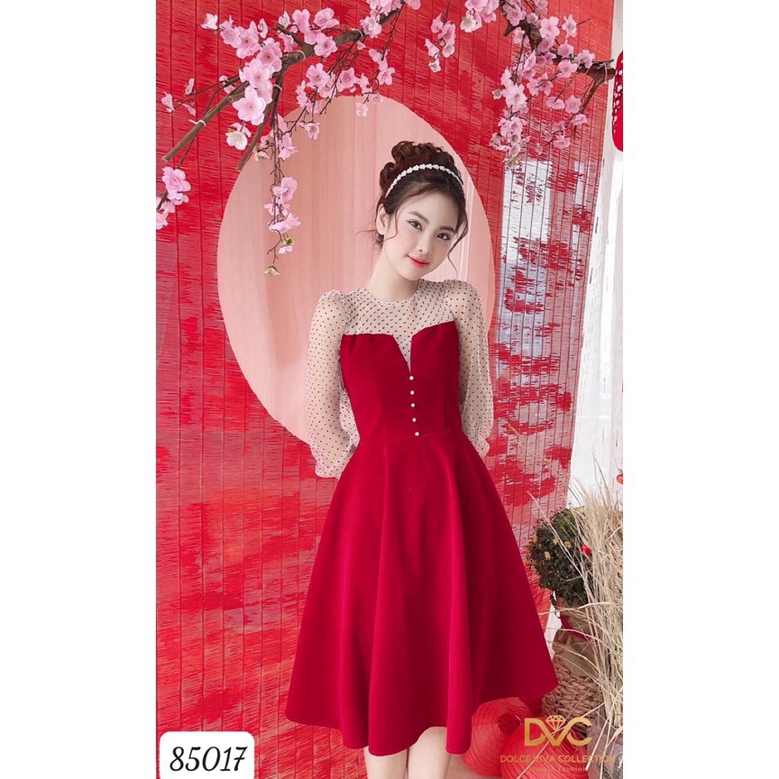 ĐẦM UMI PHỐI LƯỚI SIÊU XINH SIÊU XINH THỜI TRANG CỔ TRANG CHO CÁC NÀNG MỚI NHẤT HIỆN NAY