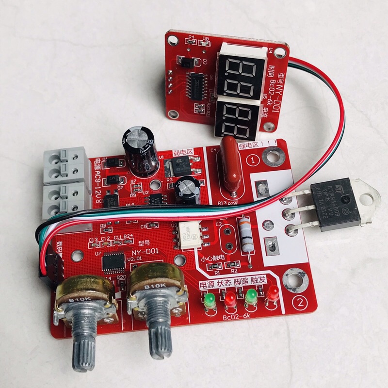 Mạch timer cho máy hàn cell pin.BTA 41-BTA100