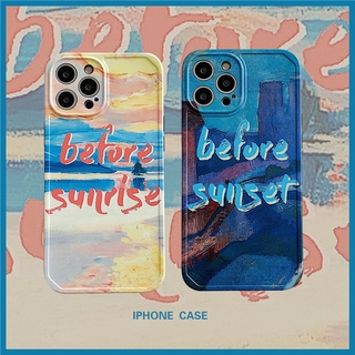 Ốp Lưng Điện Thoại Bằng Silicone Mềm In Hình Phong Cảnh Cho Iphone 12 / 11 Pro / Max / 6 / 6s / 7 / 8 Plus / X / Xs Max / Xr / Se 2020