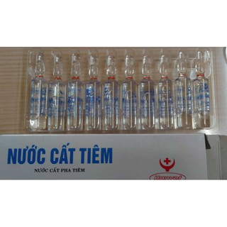 nước cất pha tiêm thú 20ống 5ml