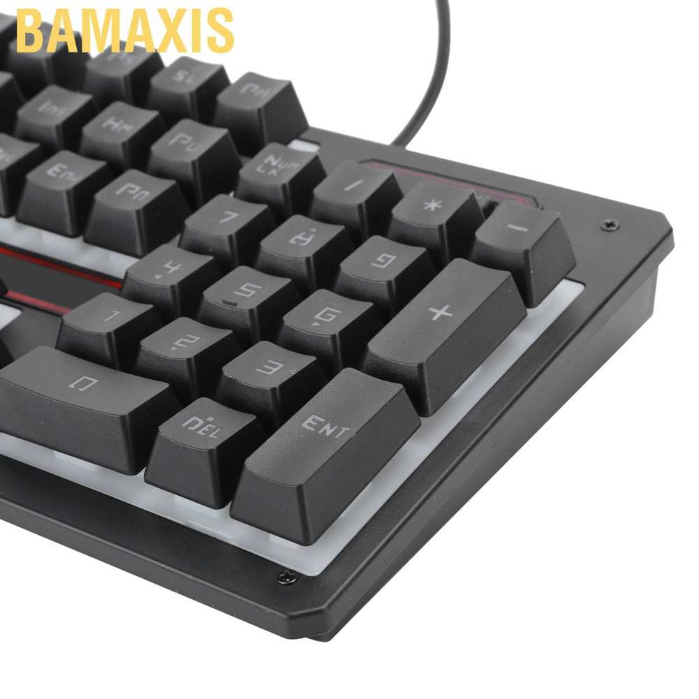 Set Bàn Phím Và Chuột Bamaxis Có Dây Cho Laptop