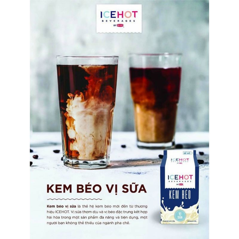 Kem béo thực vật Ice hot | BigBuy360 - bigbuy360.vn
