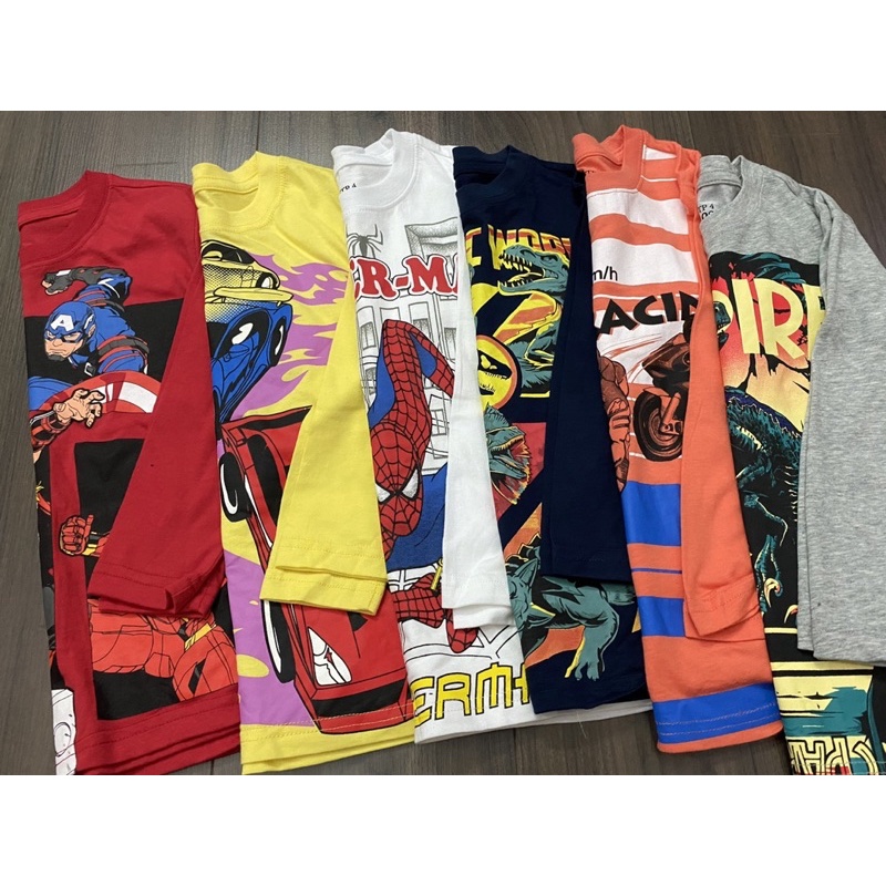 Bộ cotton dài tay place in hình cho bé trai dòng đại cho bé từ 18-48 cân