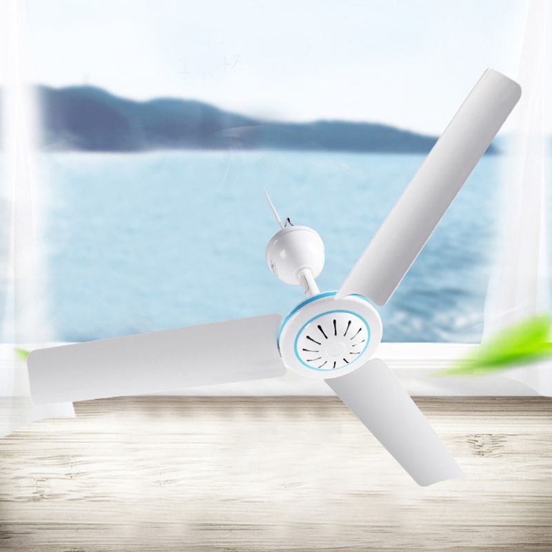 Quạt Trần 3 Cánh Cổng USB Dùng Cắm Trại Tiện Dụng