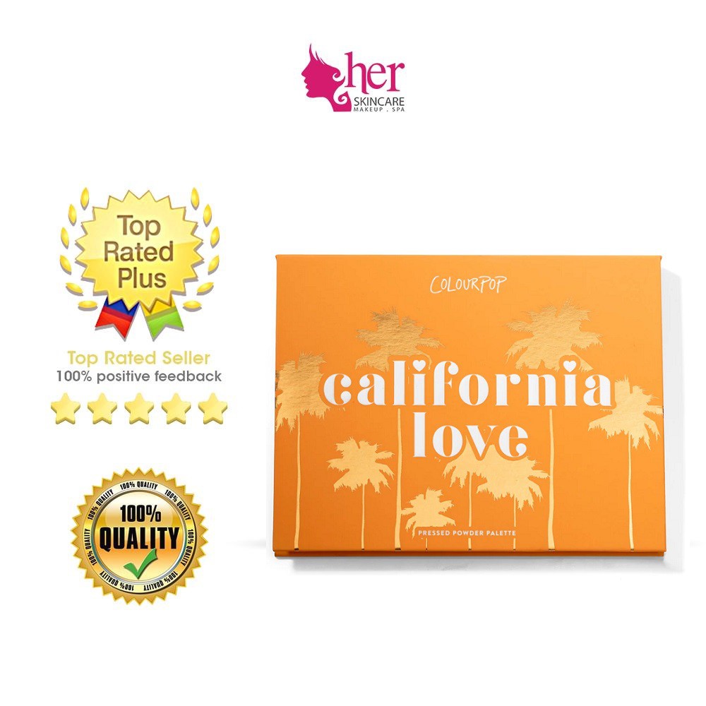 Bảng Phấn Mắt Colourpop CALIFORNIA LOVE Eyeshadow Palette