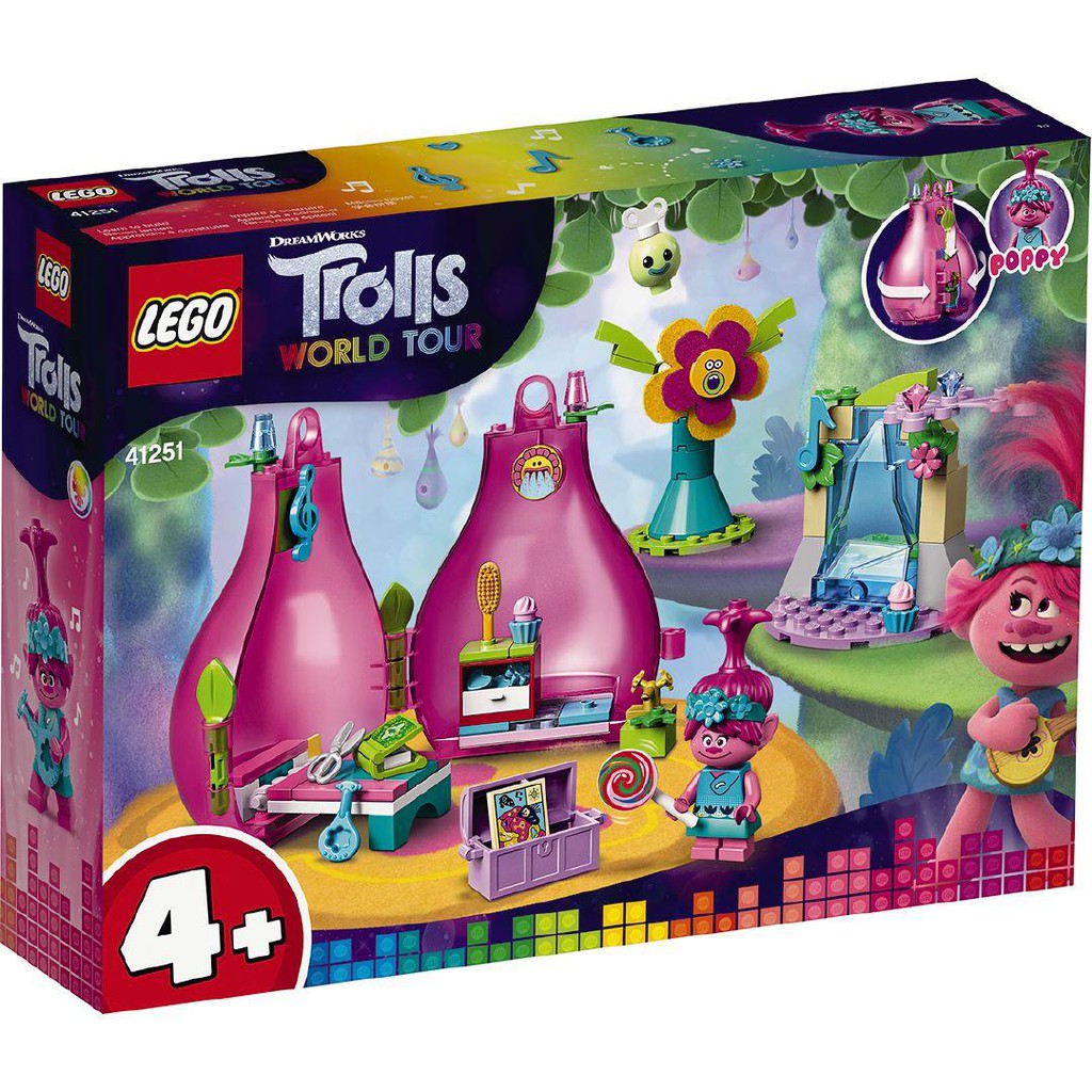 [HÀNG ĐẶT 2-3 TUẦN] LEGO Trolls World Tour 41251 Poppy's Pod