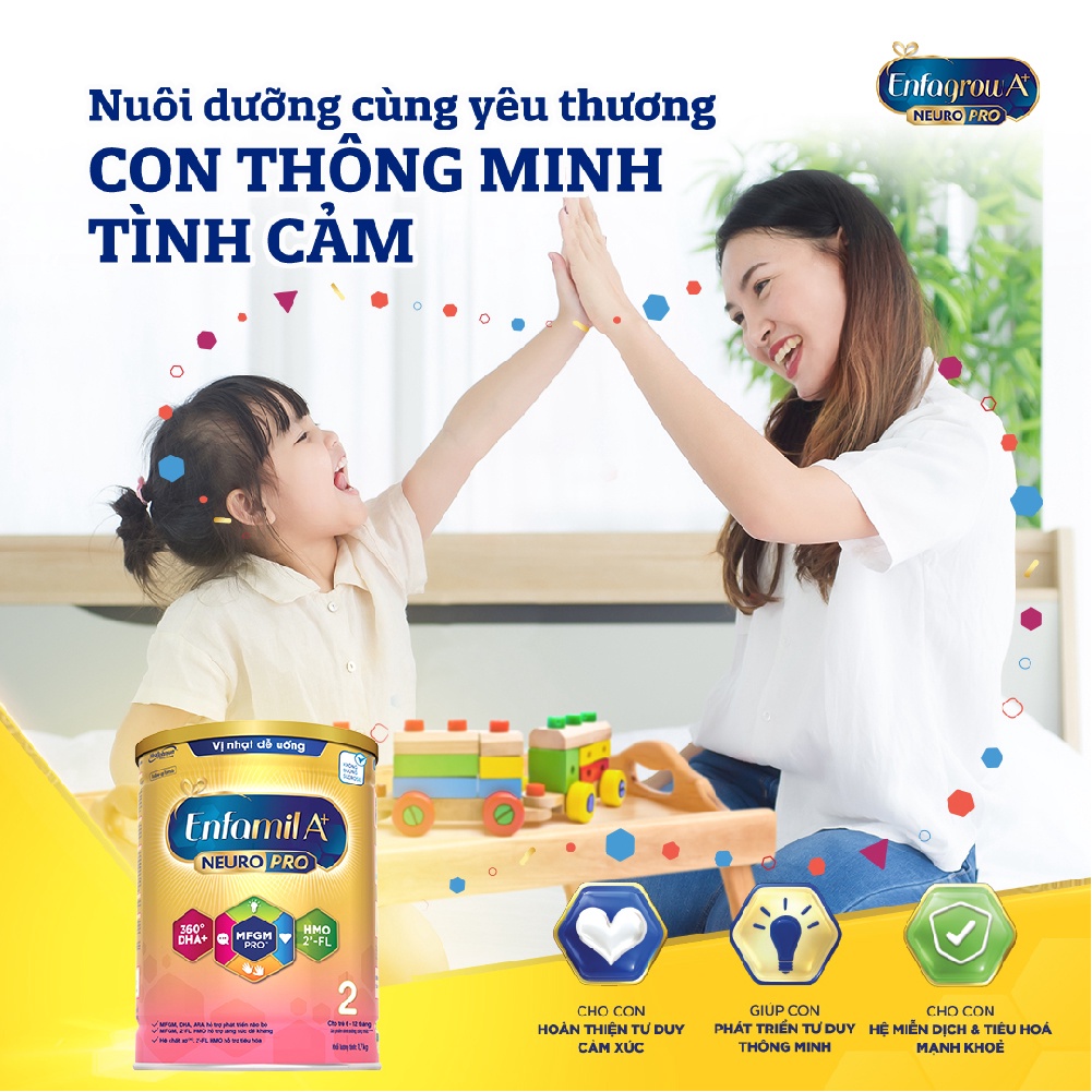 Sữa bột Enfamil A+ 2 1,7kg