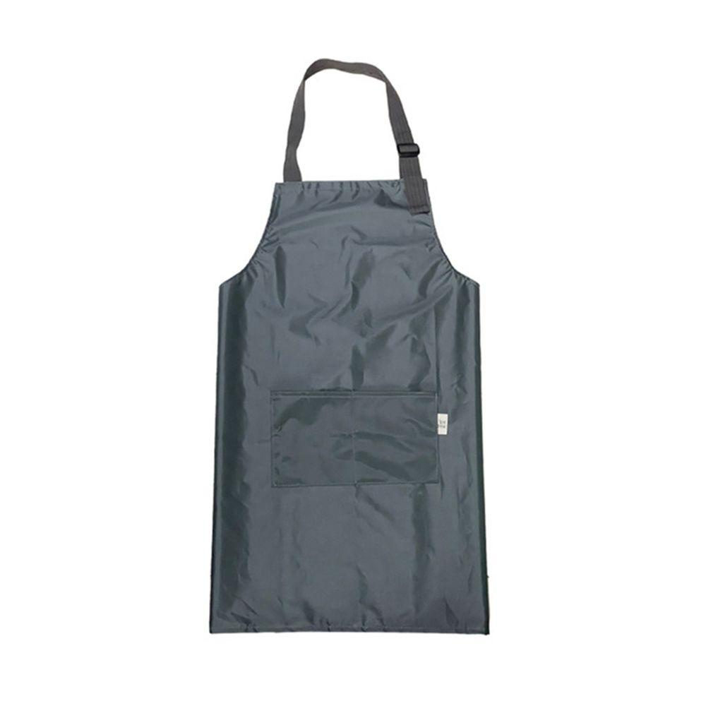 NICKOLAS Tạp Dề Không Tay Có Túi Và Dây Đeo Cổ Tùy Chỉnh Tiện Dụng Cho Thợ Cắt Tóc / BBQ