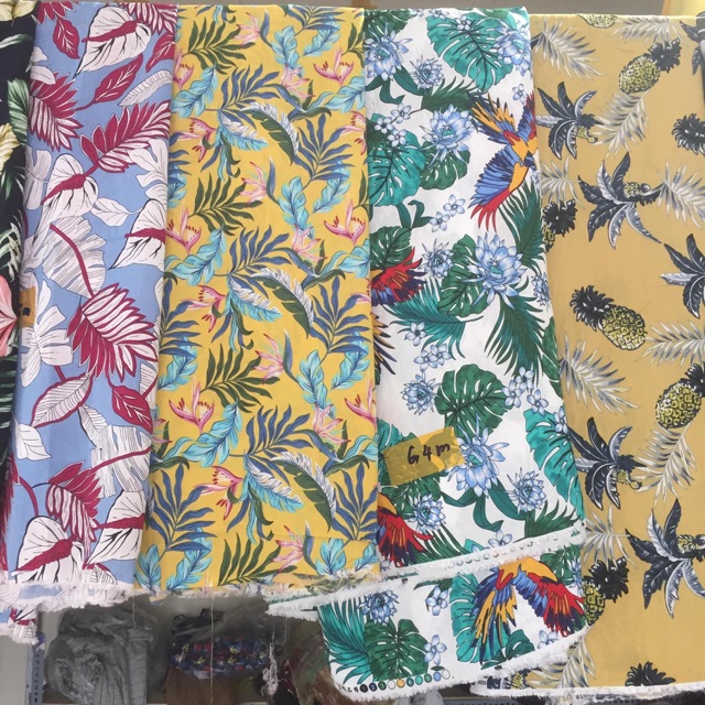 Vải tơ thải sale ib chọn mẫu