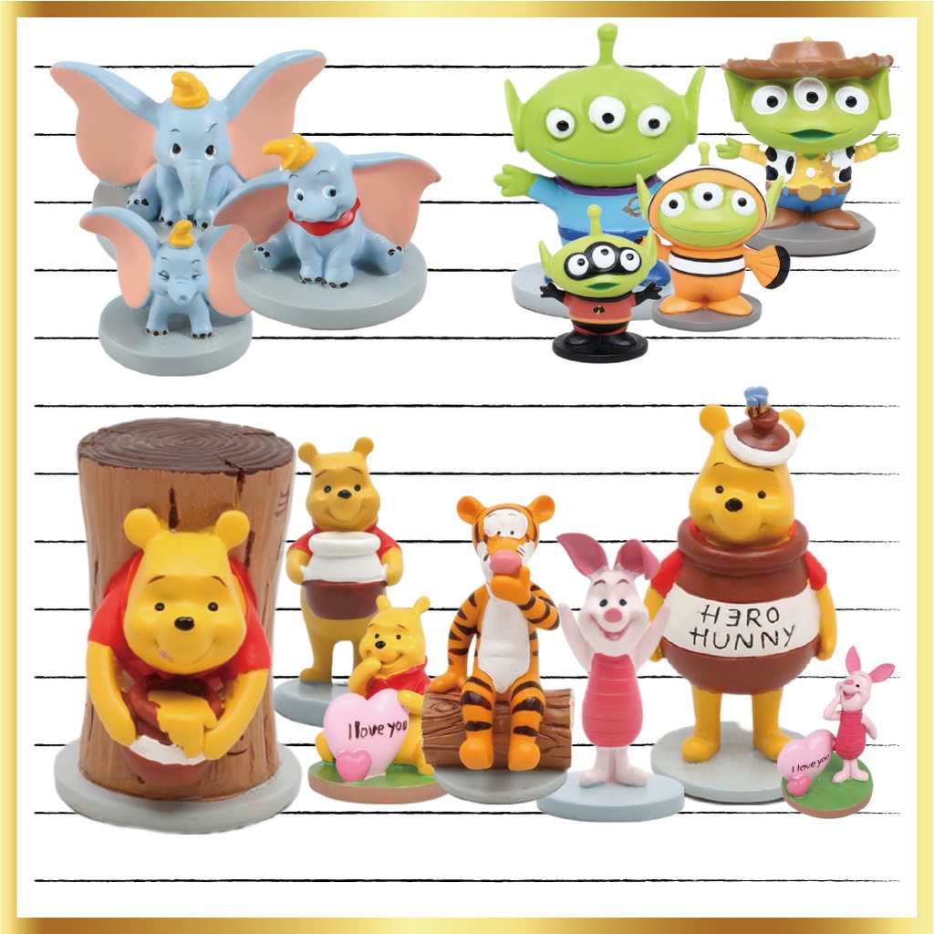 DISNEY DAISO Mô Hình Đồ Chơi Các Nhân Vật Trong Phim Hoạt Hình Toy Story