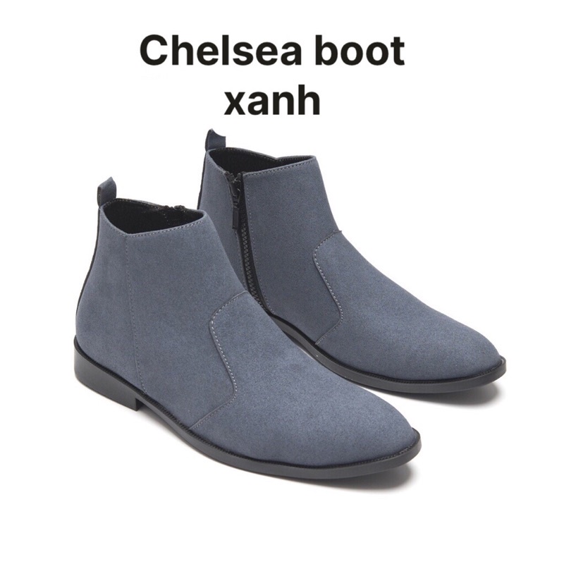 Giày boots nam Chelsea Boots Classic đế khâu Cao Cấp ( đặt lùi 1 size)