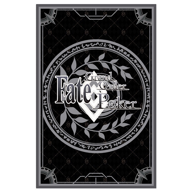 Bộ bài tây poker FATE GRAND ORDER BLACK tú lơ khơ 52 lá độc đáo cá tính họa tiết game anime